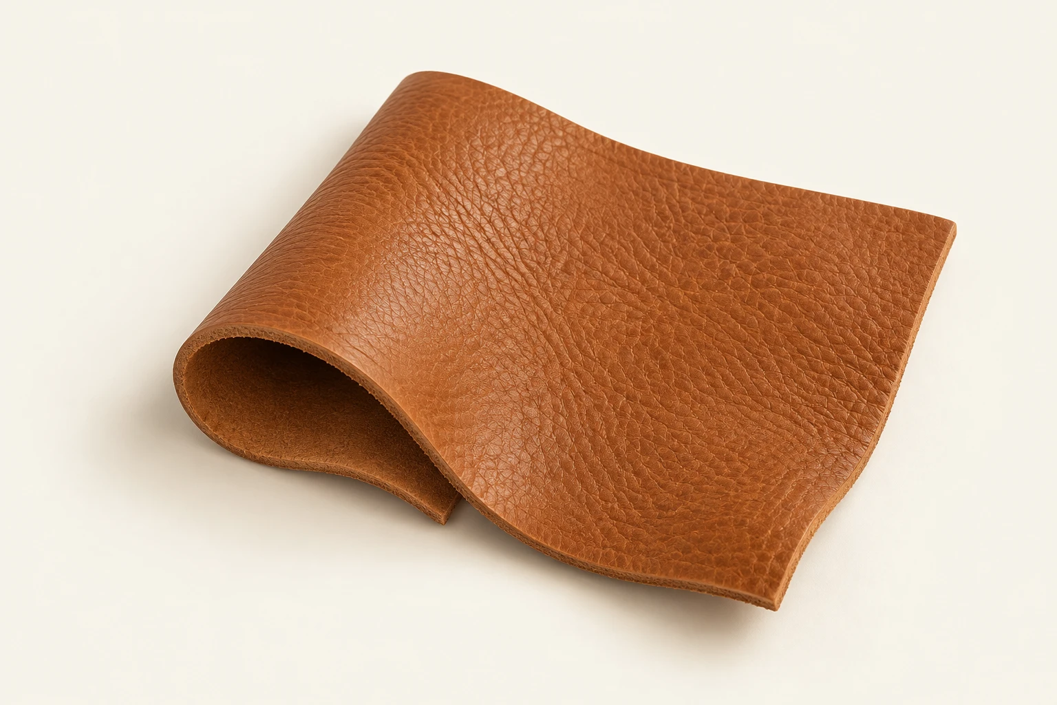 Leather material swatch