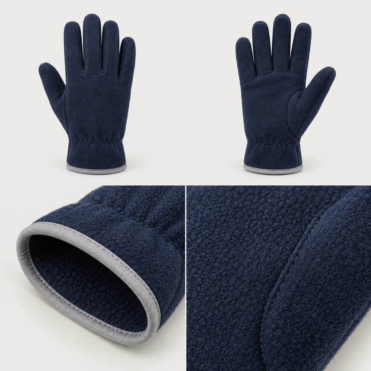 Bound Edge Fleece, hand-back development reference