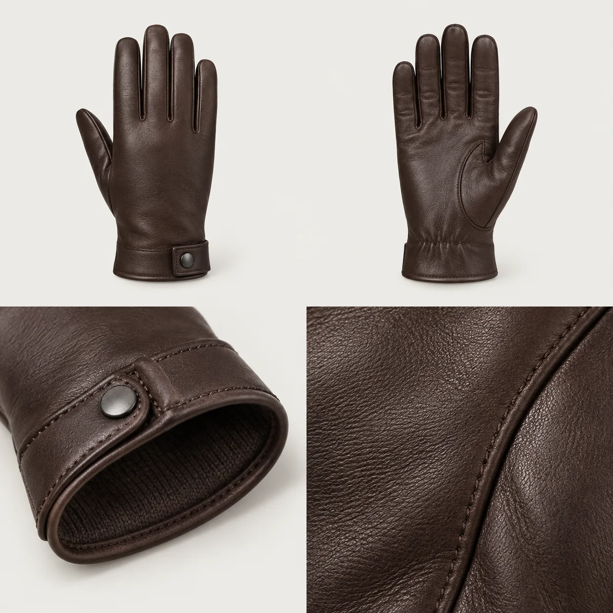 Snap Cuff Leather, hand-back development reference
